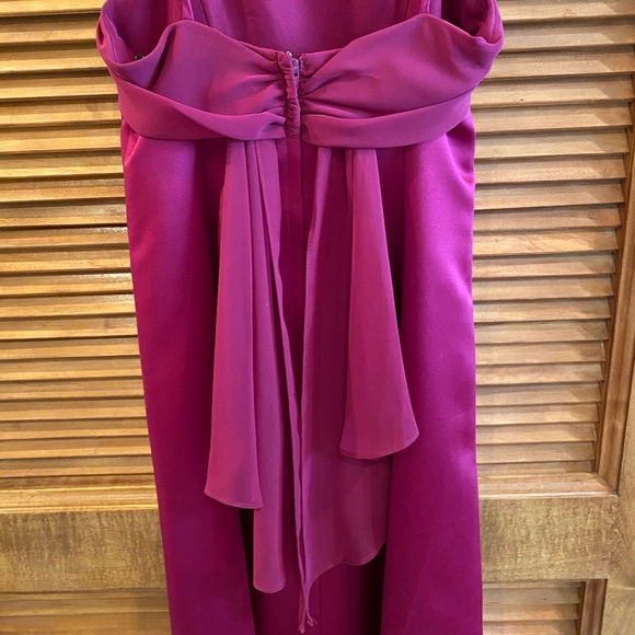❣️NWT❣️MAGENTA junior brides made dress - Picture 8 of 8
